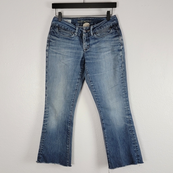 Banana Republic Urban Bootcut Low Rise Jeans Size 4 - Picture 1 of 16